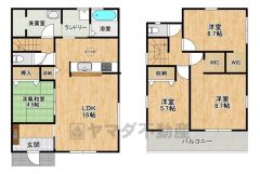 1号棟：2580万円