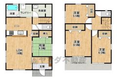 2号棟：2580万円